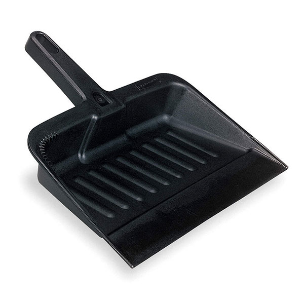 Beige,- Heavy-duty Plastic Dust Pan for Home Step-On Dustpan with Foot Handle Kitchen Superio Hands-Free Commercial 